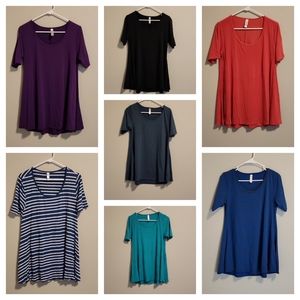 Lularoe Perfect Tees NWOT Lot 7
